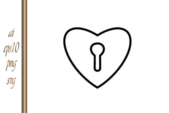Romantic Lock Heart Icon Wedding Love: A Visual Guide