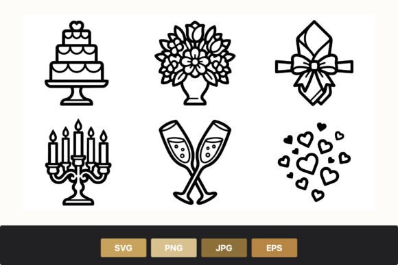 Wedding Cake Flowers Candles Champagne: A Designer's Guide