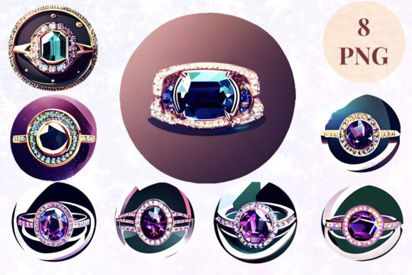 Wedding Ring 18 Clipart PNG: A Designer's Essential Toolkit